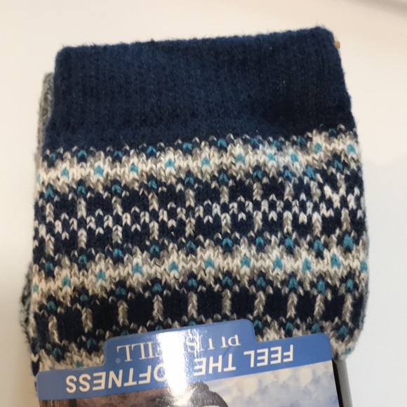 *Cuddl Duds 4 Pair Boot Socks - Picture 5 of 10